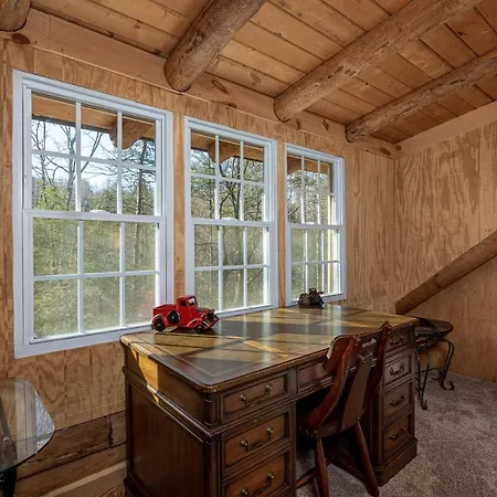 Very Private, Real Log Cabin With Hot Tub! Sevierville Exterior photo