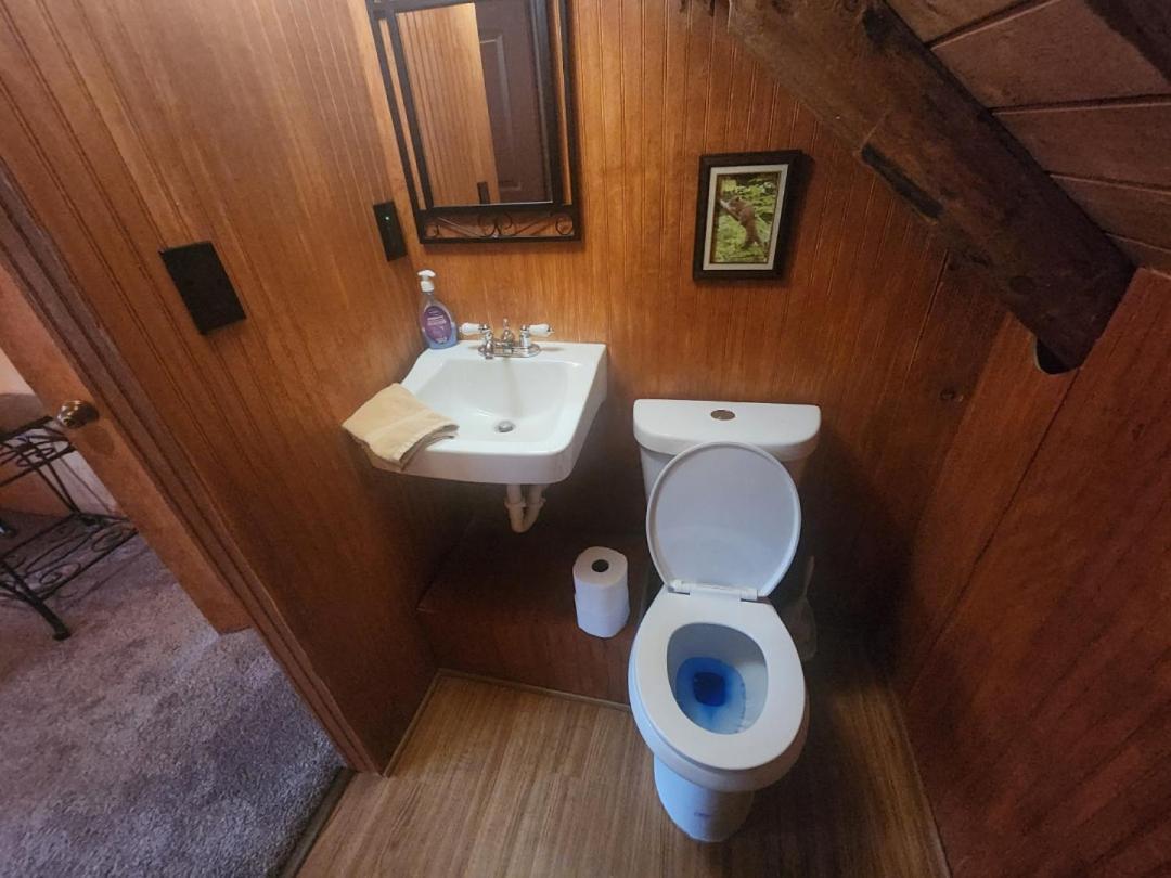 Very Private, Real Log With Hot Tub! Holiday home *